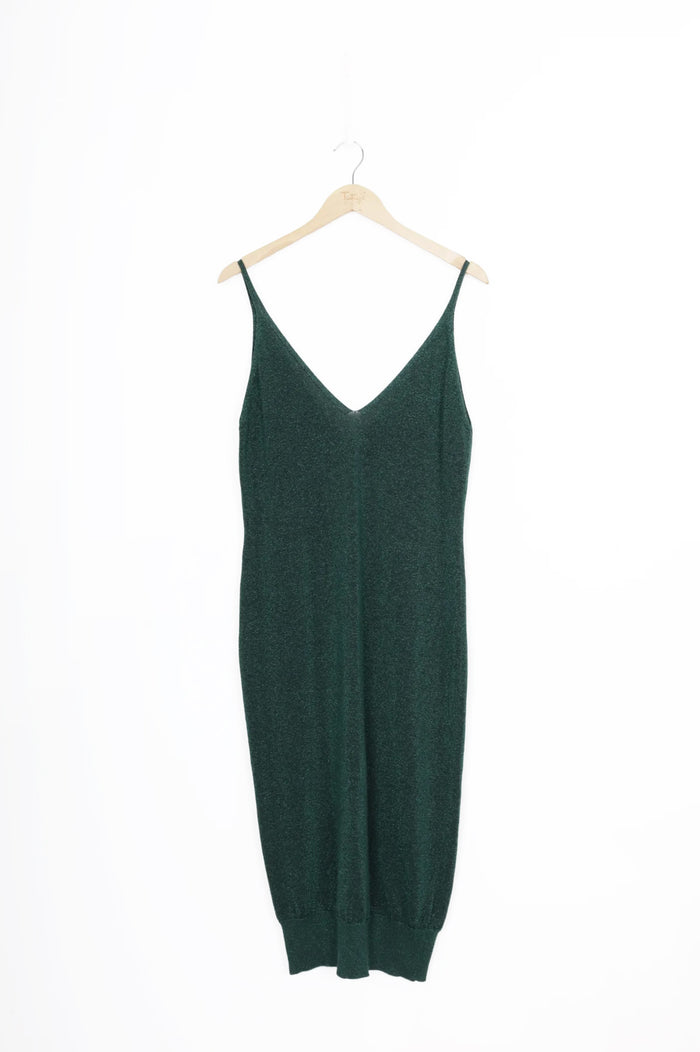 Knuefermann Womens Green Dress Size M