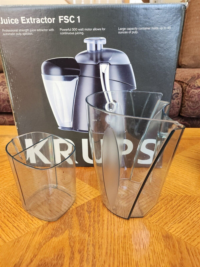Krups Xl Large Juice Extractor Citrus Fruit Juicer Fsc1 With Instruction Manual