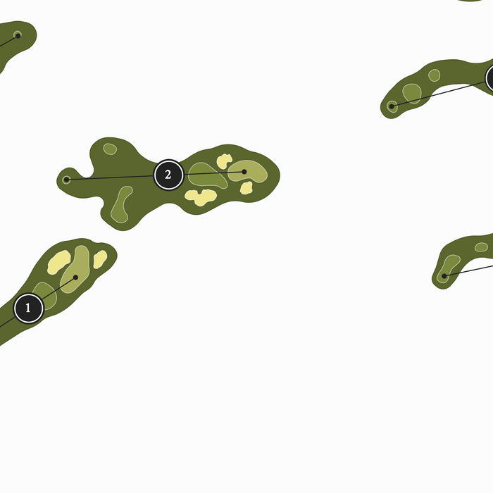 Kuki'o Golf and Beach Club - 10 Hole Course | Golf Course Map | Close Up