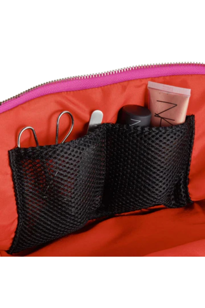 KUSSHI Signature Makeup Bag-Bubblegum/Orange