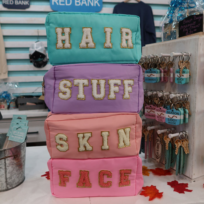 Large Labeled Toiletry Bag