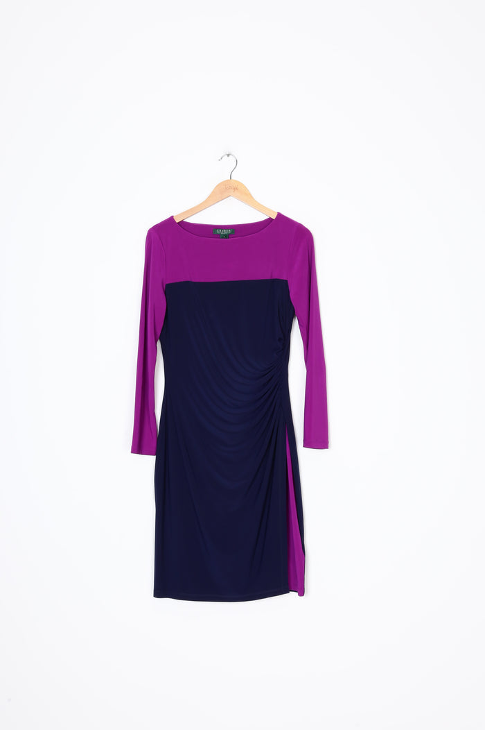Lauren Ralph Lauren Womens Purple Dress Size 10
