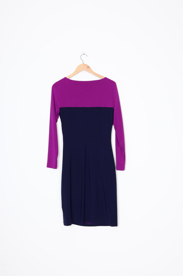 Lauren Ralph Lauren Womens Purple Dress Size 10