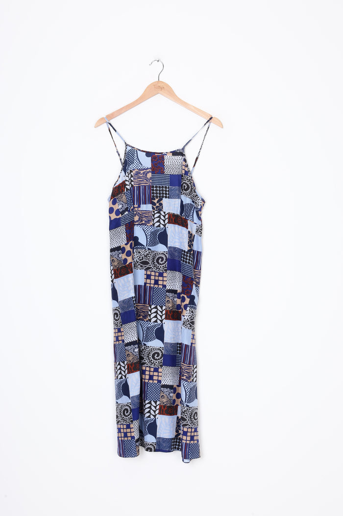 Lee Mathews Womens Blue Dress Size 1