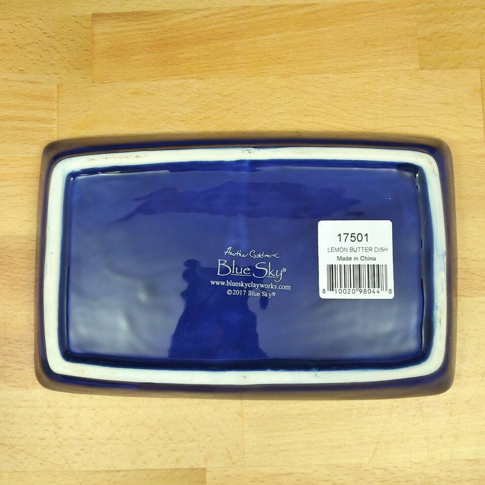 Lemon Butter Dish Ceramic by Blue Sky Lynda Corneille Kitchen Decorative