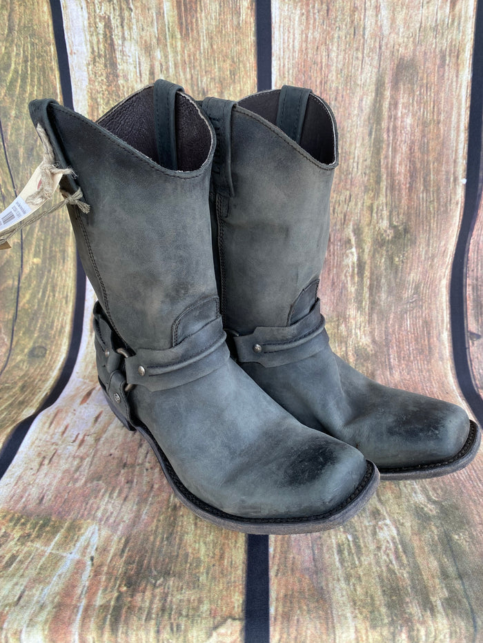 Liberty Black Harness Boot-Black
