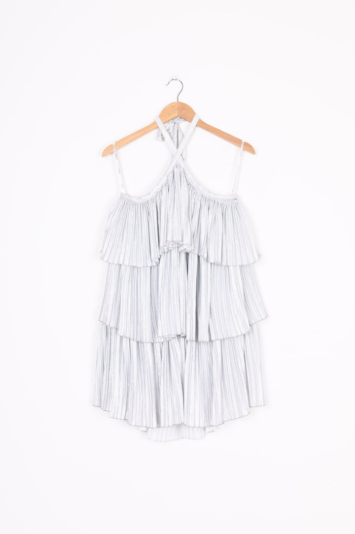 L'idee Woman Womens Metallic Dress Size 8