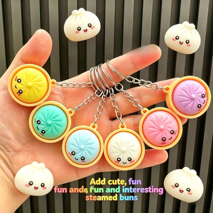 Light Up Dumpling Key Chain (6 Colors)