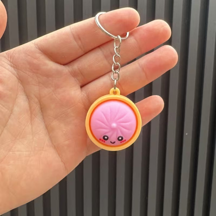 Light Up Dumpling Key Chain (6 Colors)