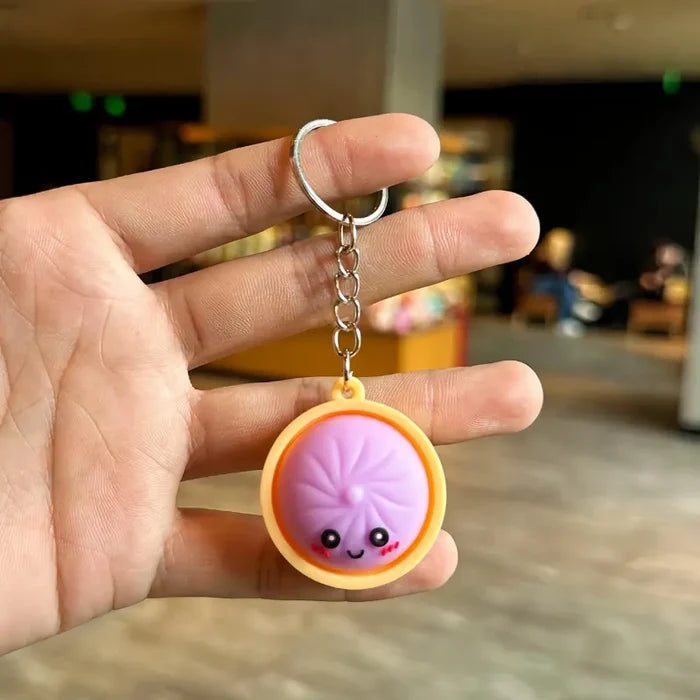Light Up Dumpling Key Chain (6 Colors)