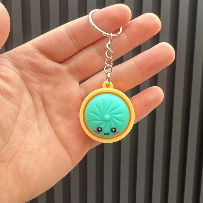 Light Up Dumpling Key Chain (6 Colors)