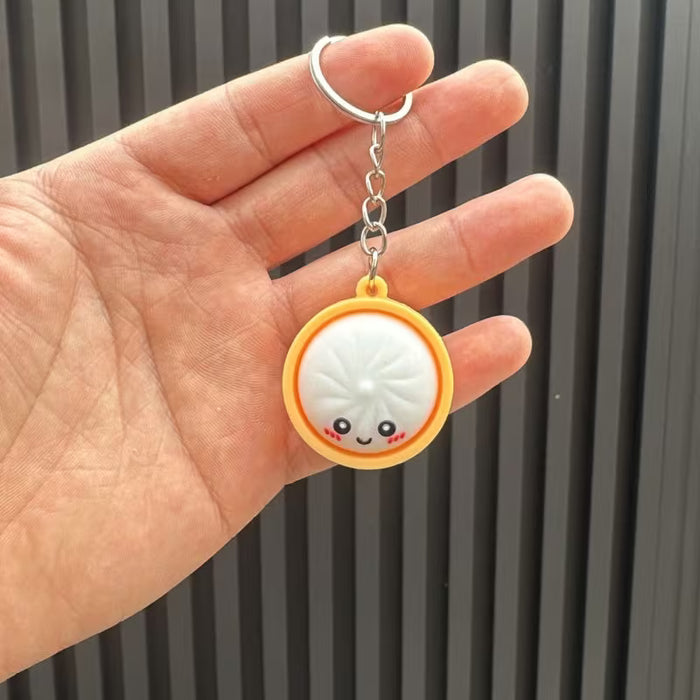 Light Up Dumpling Key Chain (6 Colors)