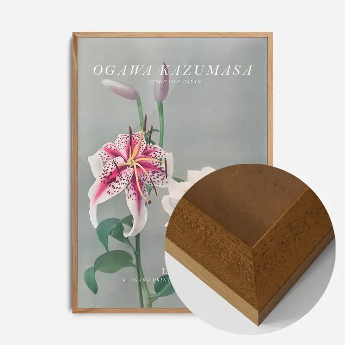 21x30cm | 8¼ x 11¾in / Oak Wood Frame