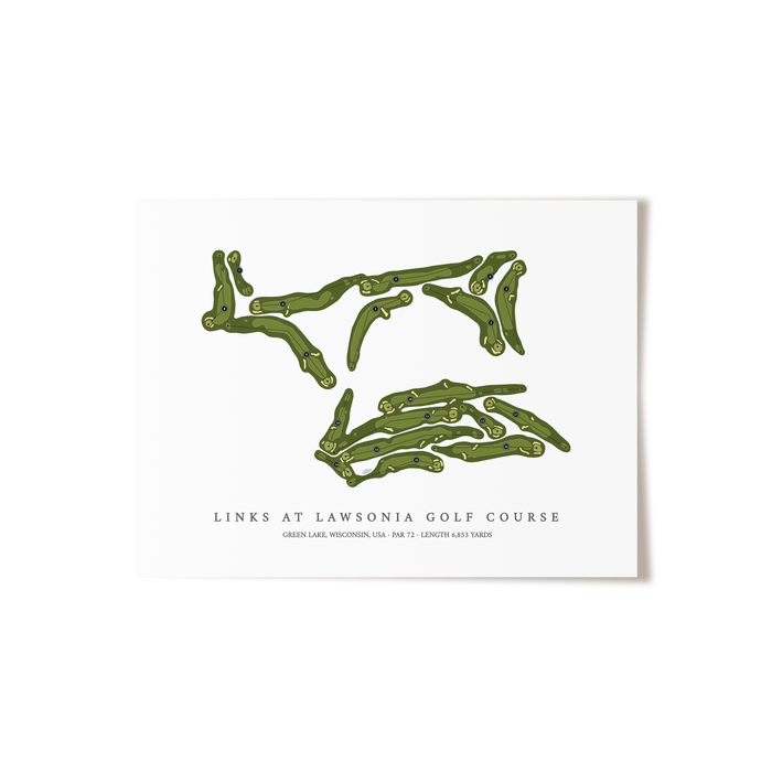 Links at Lawsonia Golf Course | Golf Course Print | Unframed