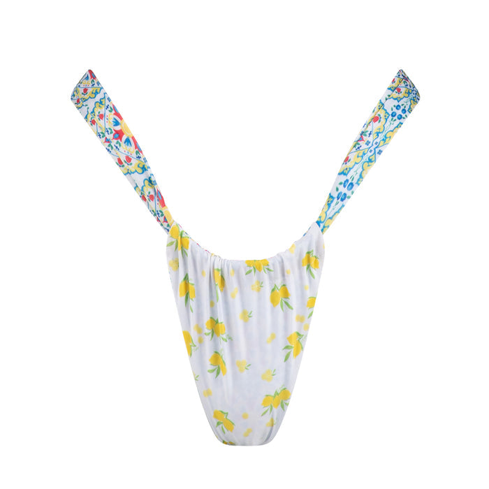 Livi Limone Patterns Bikini Bottom