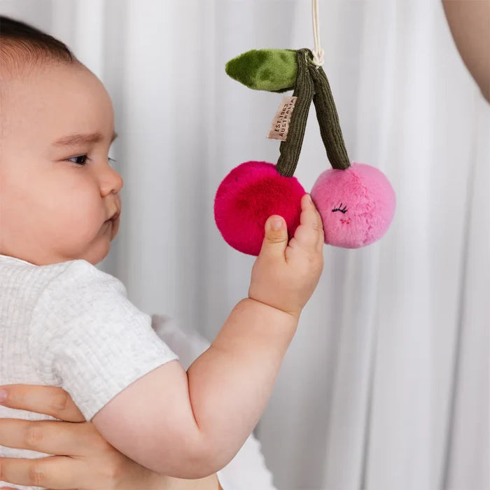 Living Textiles Pineapple & Cherries Stroller Toys