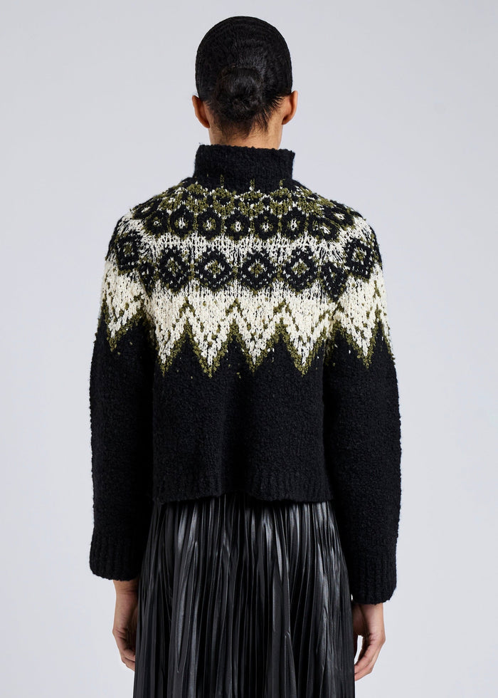 Lizzy Sweater (Black Multi)