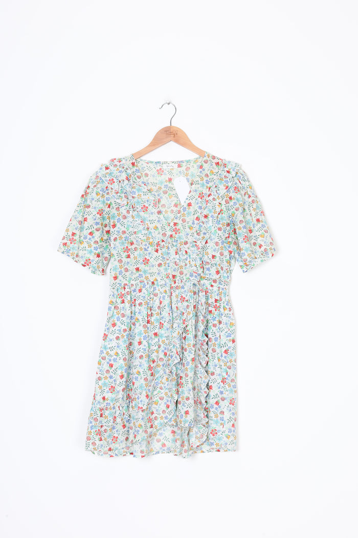 Lonely Womens White Dress Size 6