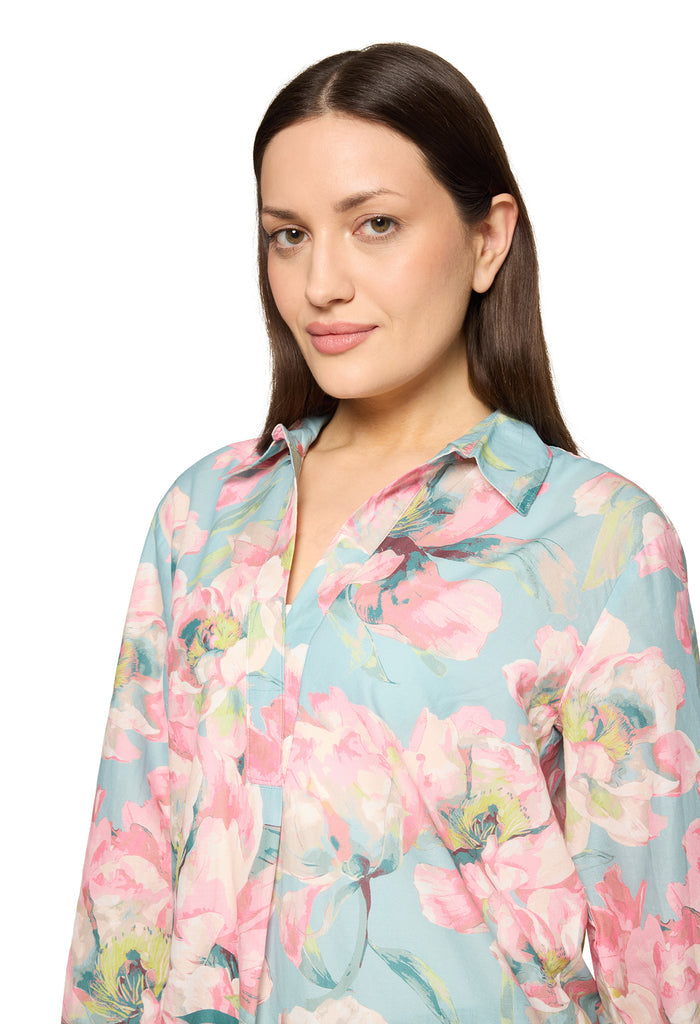 Long Rose Blouse
