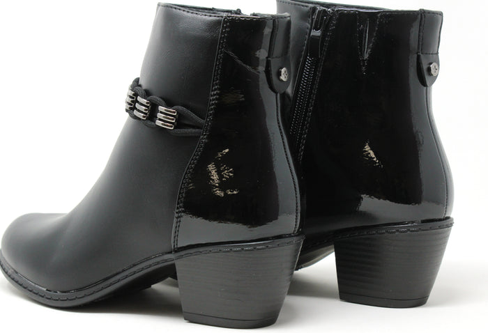 Loop Chain Ankle Boot