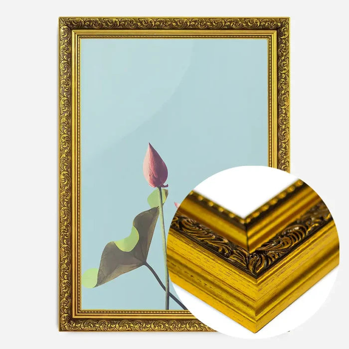 21x30cm | 8¼ x 11¾in / Gold Ornate Frame