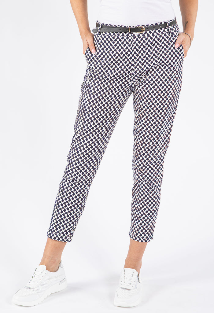 Love Heart Slim Fit Trousers