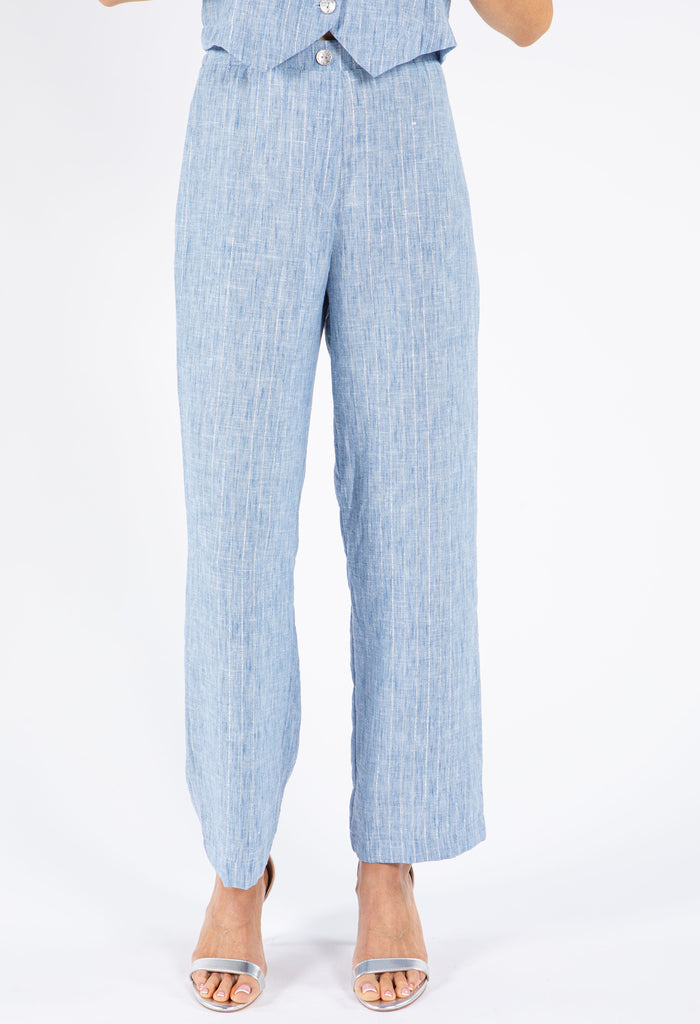 Lurex Pinstripe Trouser