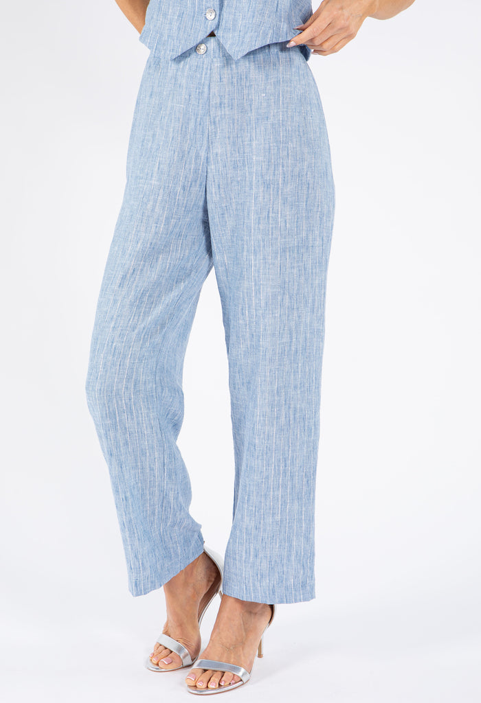 Lurex Pinstripe Trouser