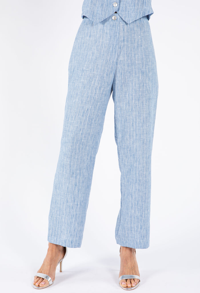 Lurex Pinstripe Trouser