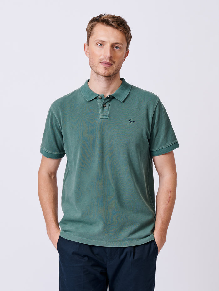 Aubin Jade Lusby Pique Polo | Pique Polo