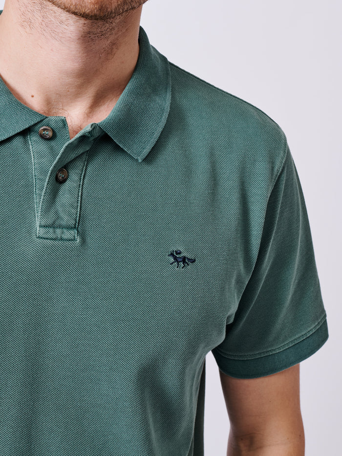 Aubin Jade Lusby Pique Polo | Pique Polo