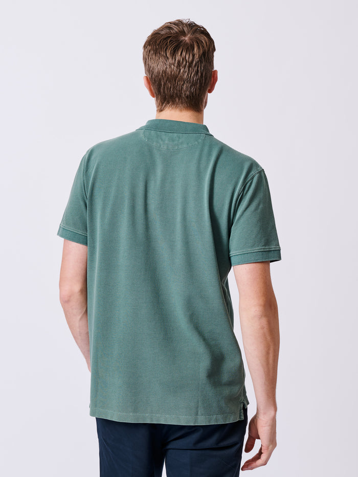 Aubin Jade Lusby Pique Polo | Pique Polo