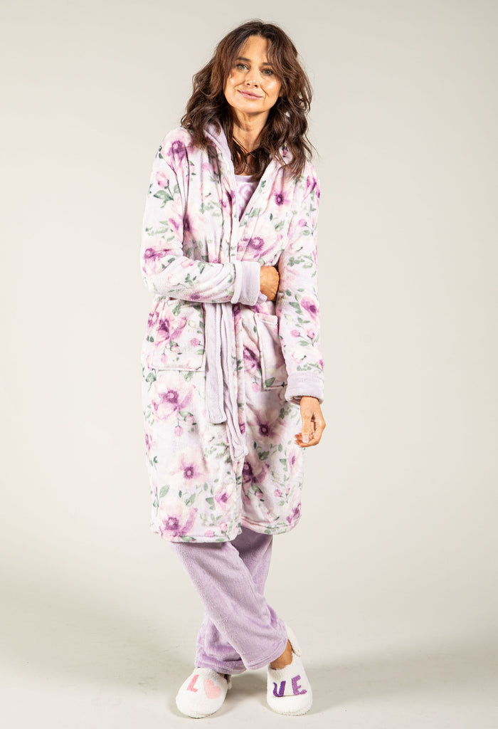 Luxury Hooded Dressing Gown
