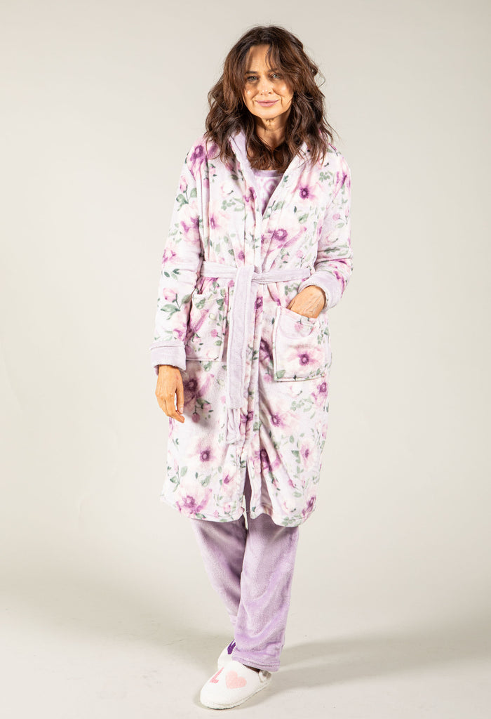 Luxury Hooded Dressing Gown