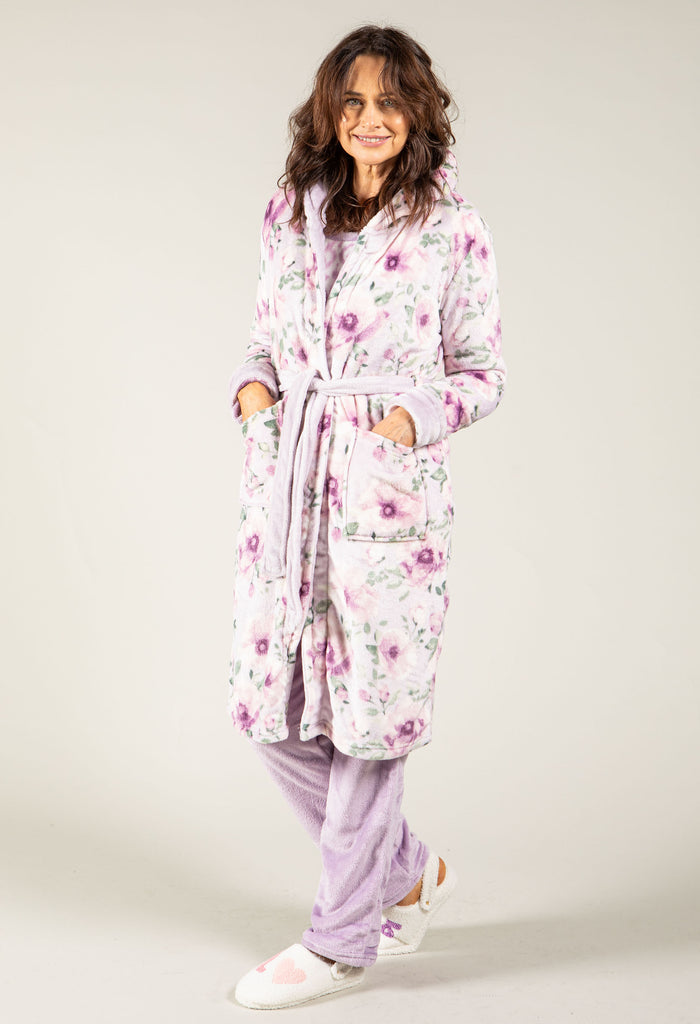Luxury Hooded Dressing Gown