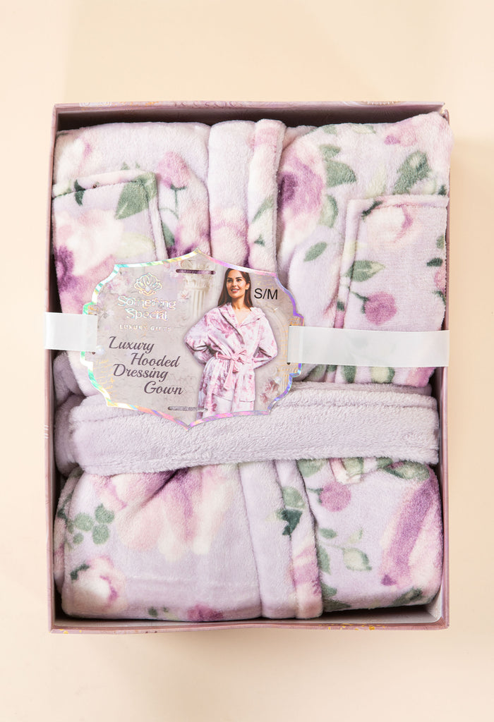 Luxury Hooded Dressing Gown