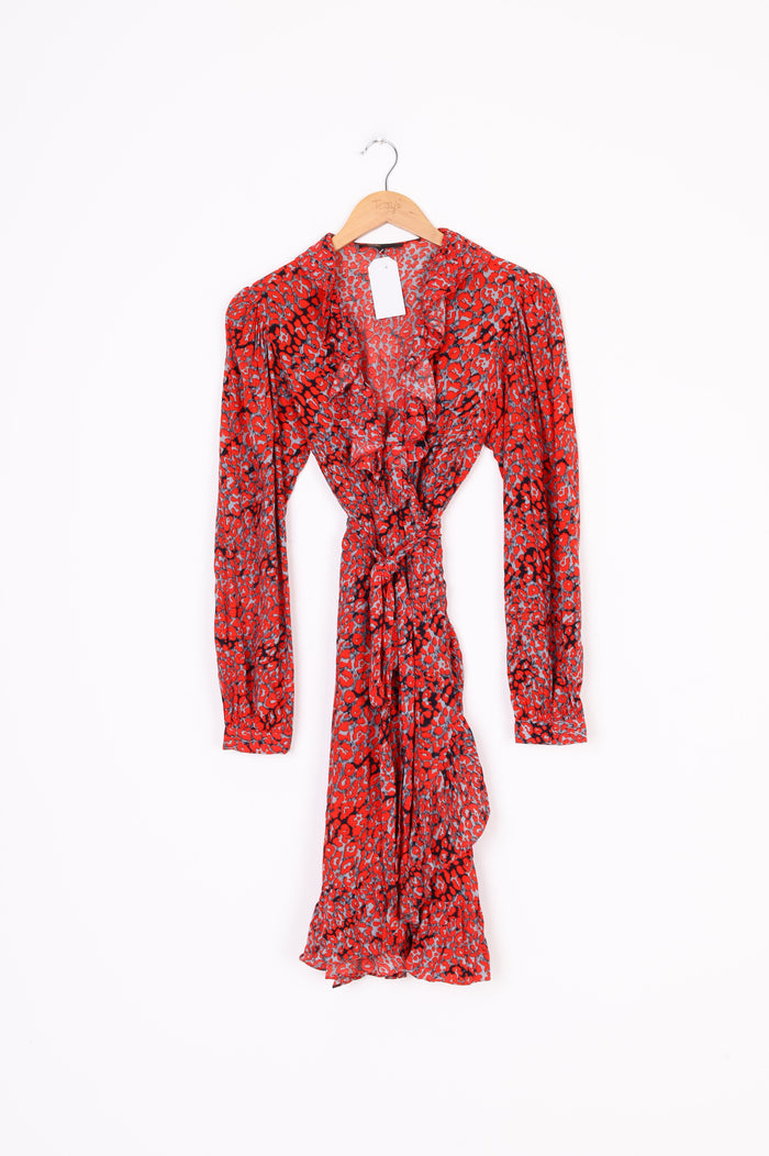 Maje Womens Red Dress Size 2