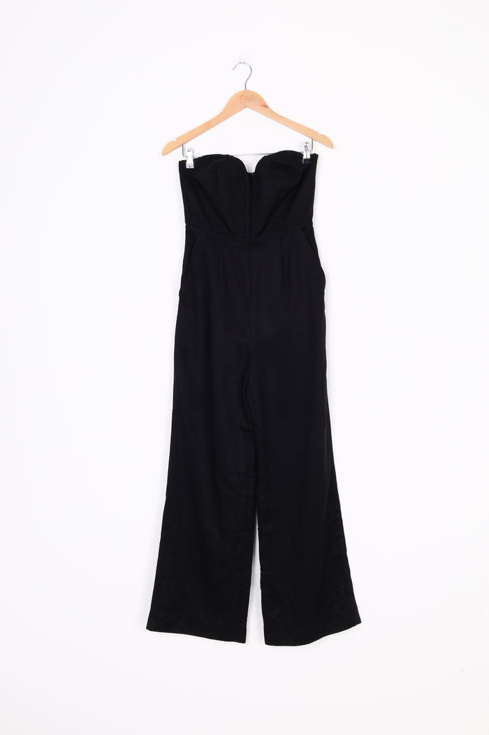 Mara Hoffman Womens Black Jumpsuit Size 4
