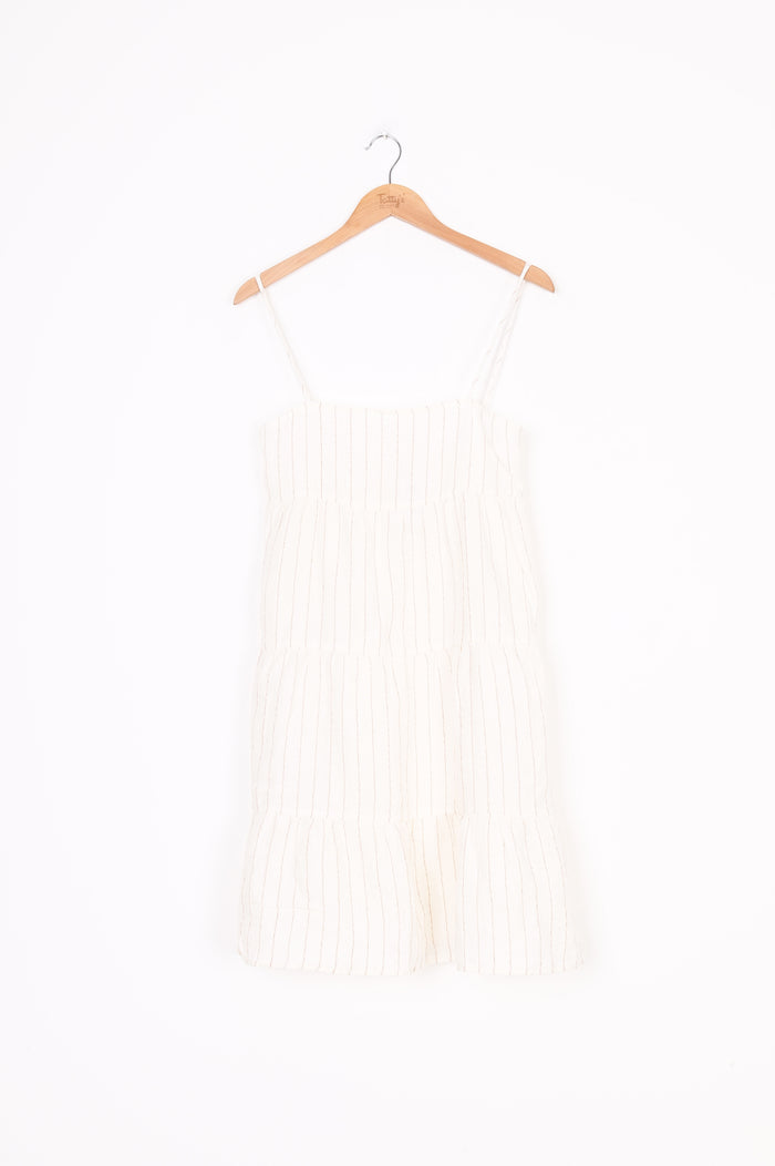 Marle Womens Cream Dress Size 6