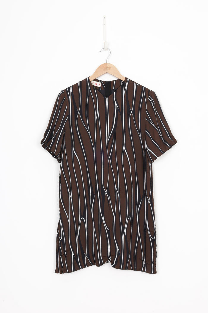Marni Womens Brown Dress Size S