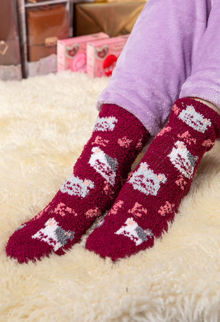 Marshmallow Socks