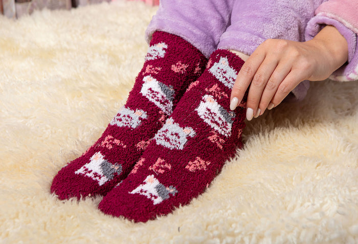 Marshmallow Socks