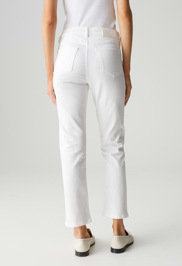 Melly Base Mid Rise Straight Jeans