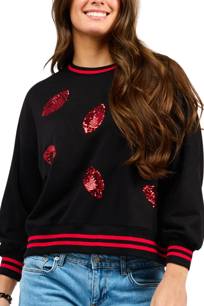 Millie Football Sweater