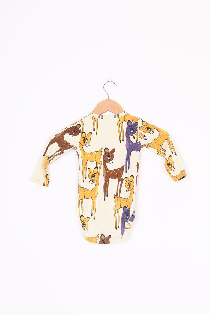 Mini Rodini Kids Yellow Jumpsuit Size 2 YO