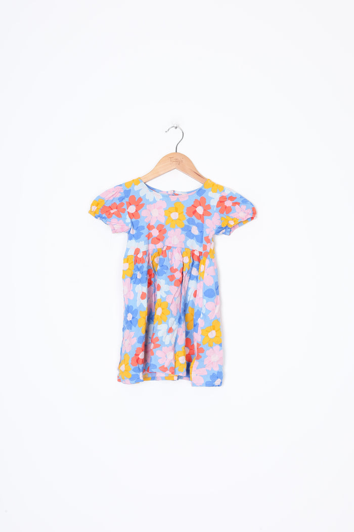 Mini Zimi Kids Blue Dress Size 5 YO