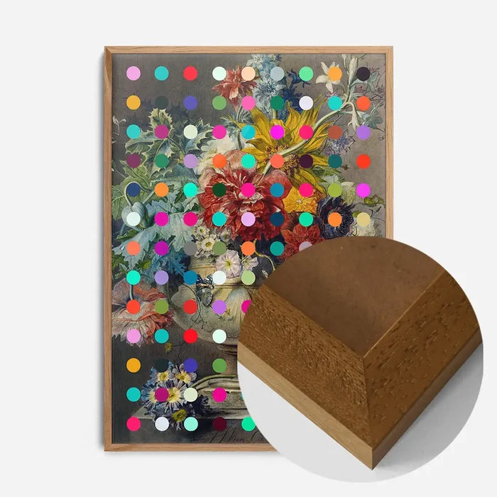 21x30cm | 8¼ x 11¾in / Oak Wood Frame