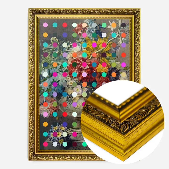 21x30cm | 8¼ x 11¾in / Gold Ornate Frame