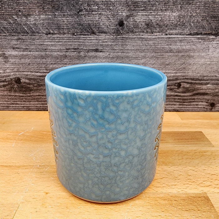 Moon Child Canister Set Nested by Blue Sky 4" & 5" Kitchen Embossed Home Décor