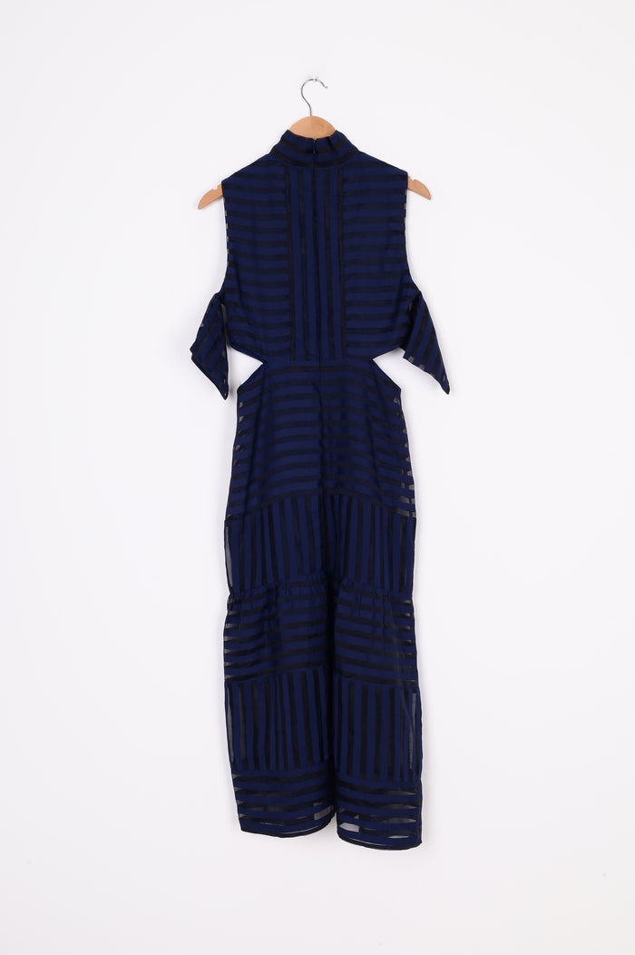 mossman Womens Blue Dress Size 10